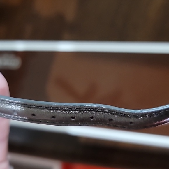 Coach Platinum rectangle watch EUC - Picture 5 of 7